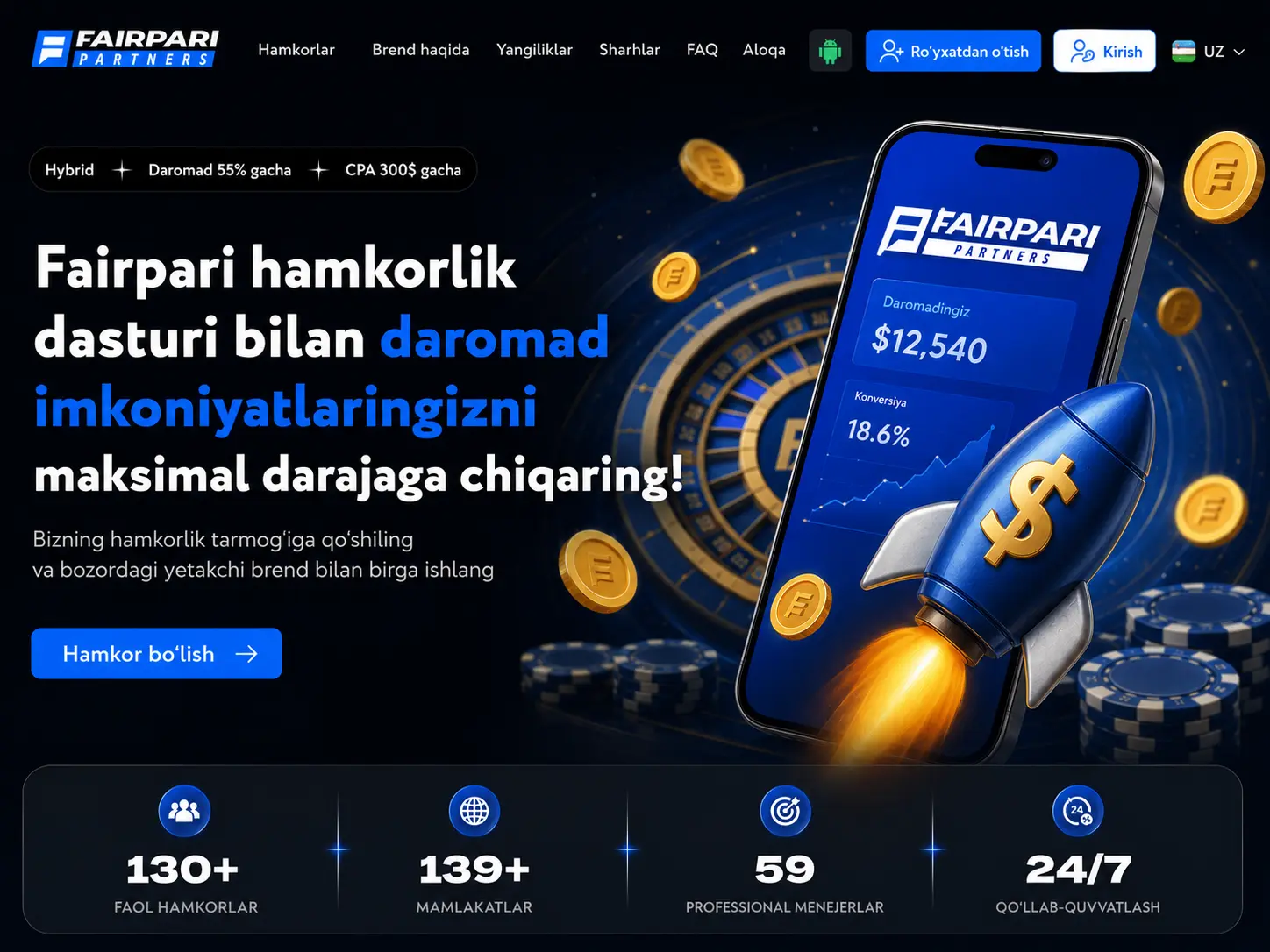 FairPari Partners O'zbekiston bozori va hamkorlik imkoniyatlari